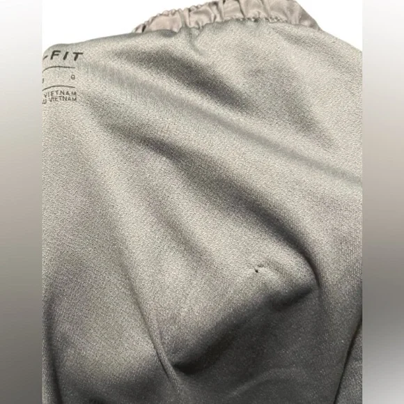 Nike Women's Athletic Shorts in Light Gray - Picture 4 of 4